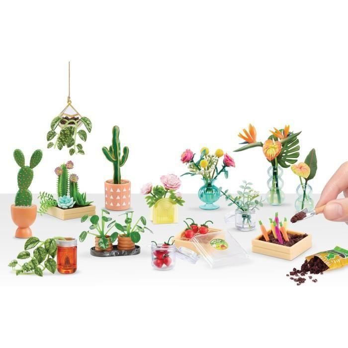 MGA Miniverse - Botánicos - Juego Creativo - Mini plantas - Actividades de ocio creativas y decorativas en resina - No comestible - A partir de 8 años - 4 MGA Miniverse - Botánicos - Juego Creativo - Mini plantas - Actividades de ocio creativas y decorativas en resina - No comestible - A partir de 8 años - 4
