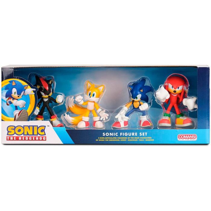 Set 4 Figuras Sonic The Hedgehog Y90300 Comansi 1 Set 4 Figuras Sonic The Hedgehog Y90300 Comansi 1