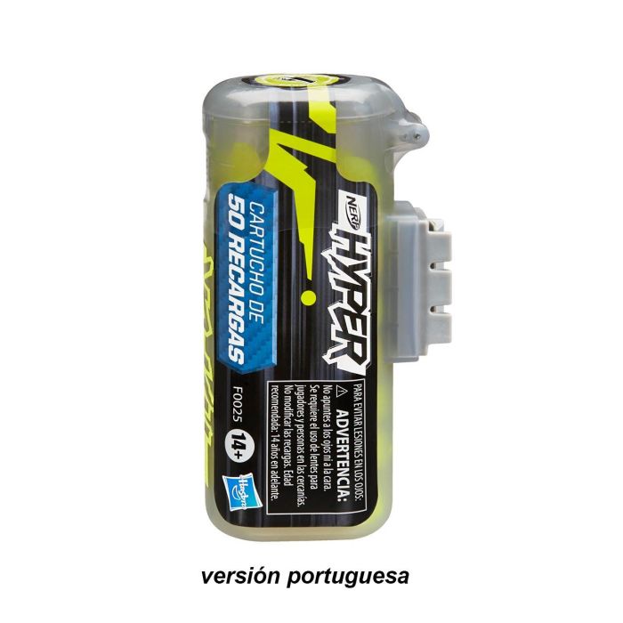 Nerf Bote de Recarga Hyper Refill Canister 50 Proyectiles para Lanzadores Nerf Hyper +14 Años 0 Nerf Bote de Recarga Hyper Refill Canister 50 Proyectiles para Lanzadores Nerf Hyper +14 Años 0
