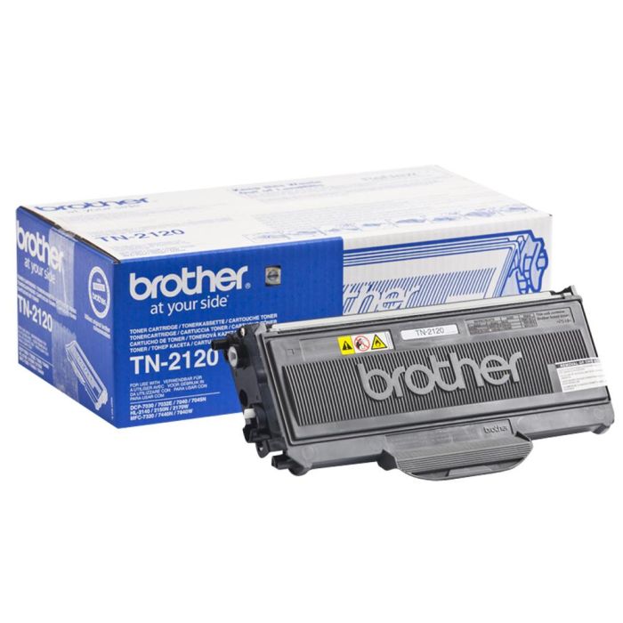 Toner Brother Tn-2120 Hl-2140 Hl-2150N Hl-2170 W Dcp-7030-7045N Mfc-7320-7440N-7840 W -2600Pag@5%- 1