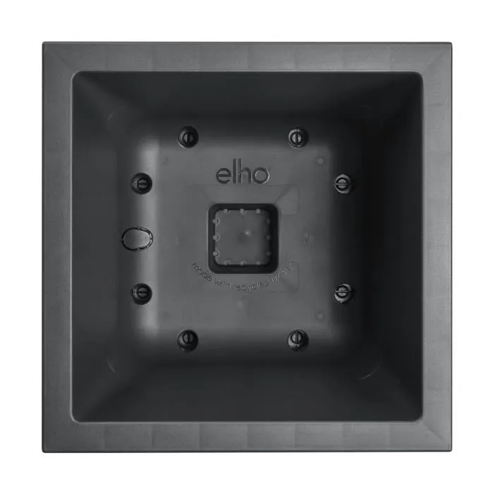 Elho ELH8711904497736 Jardinera Vivo Next Square 40 Negro Ø 39 x H 38 cm 100% Reciclado Interior/Exterior 4 Elho ELH8711904497736 Jardinera Vivo Next Square 40 Negro Ø 39 x H 38 cm 100% Reciclado Interior/Exterior 4