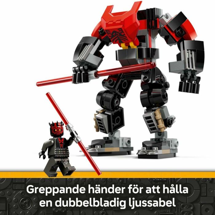 Lego Star Wars 75411 Mech de Darth Maul Set de construcción para niños de 6 años en adelante 11 Lego Star Wars 75411 Mech de Darth Maul Set de construcción para niños de 6 años en adelante 11