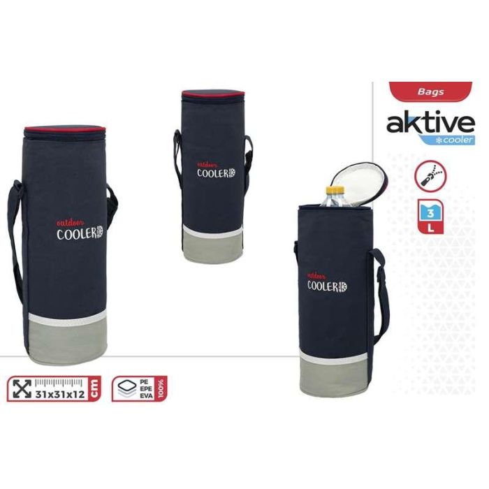Nevera termica bolsa botella outdoor cooler 3 litros 31x12x12 cm 6 Nevera termica bolsa botella outdoor cooler 3 litros 31x12x12 cm 6