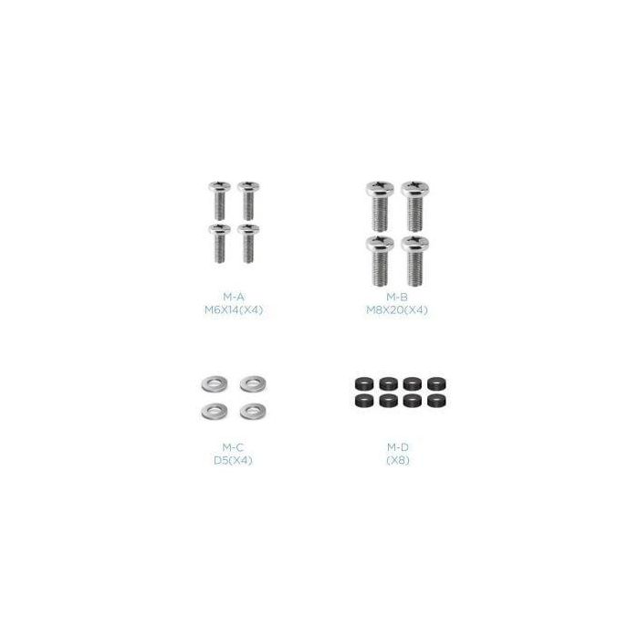 TooQ VMA0200-B Adaptador de Soporte VESA 200x200, 200x100, 100x200 para TV 23-42" hasta 30 kg Negro 3 TooQ VMA0200-B Adaptador de Soporte VESA 200x200, 200x100, 100x200 para TV 23-42" hasta 30 kg Negro 3