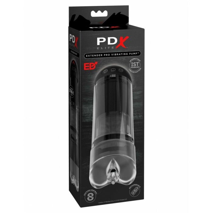 Masturbador Pipedream Transparente Negro 4 Masturbador Pipedream Transparente Negro 4