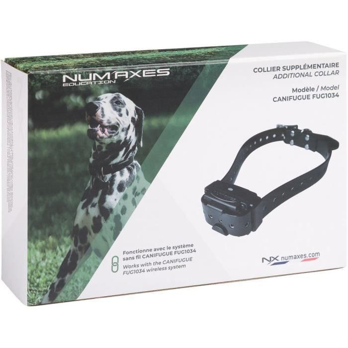 Collar antiescape - NUM'AXES - CANIFUGUE FUG1034 - Negro 1 Collar antiescape - NUM'AXES - CANIFUGUE FUG1034 - Negro 1