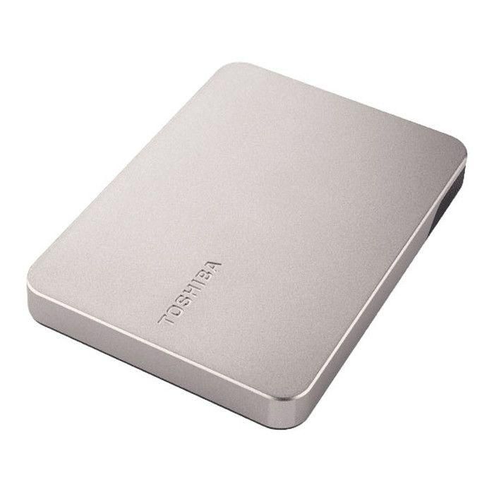 Toshiba TOS1739844126659 Disco Duro Externo Canvio Flex 1 TB Plateado USB-C, Rendimiento Elegante Multi-dispositivo