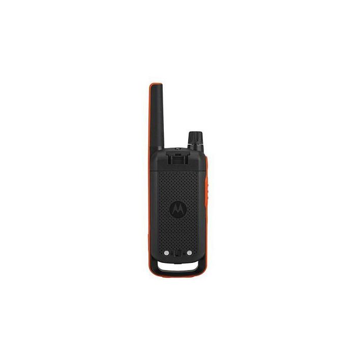 Motorola Walkie-Talkie TALKABOUT T82 PMR 446, Alcance 10000m, 16 Canales, Negro/Naranja 2