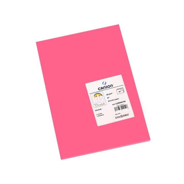 Iris Cartulina 297x420 mm 185 gr Rosa Fucsia -50U- Iris Cartulina 297x420 mm 185 gr Rosa Fucsia -50U-