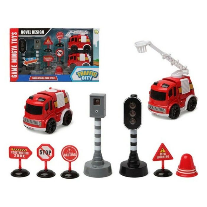 Camión de Bomberos Traffic City 112840 (9 pcs) Camión de Bomberos Traffic City 112840 (9 pcs)