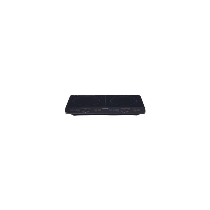Ariete Placa de Inducción Doble 2000W + 1500W, Control Táctil, Temporizador, Apto para Inducción, Superficie de Cristal Esmaltado Ariete Placa de Inducción Doble 2000W + 1500W, Control Táctil, Temporizador, Apto para Inducción, Superficie de Cristal Esmaltado