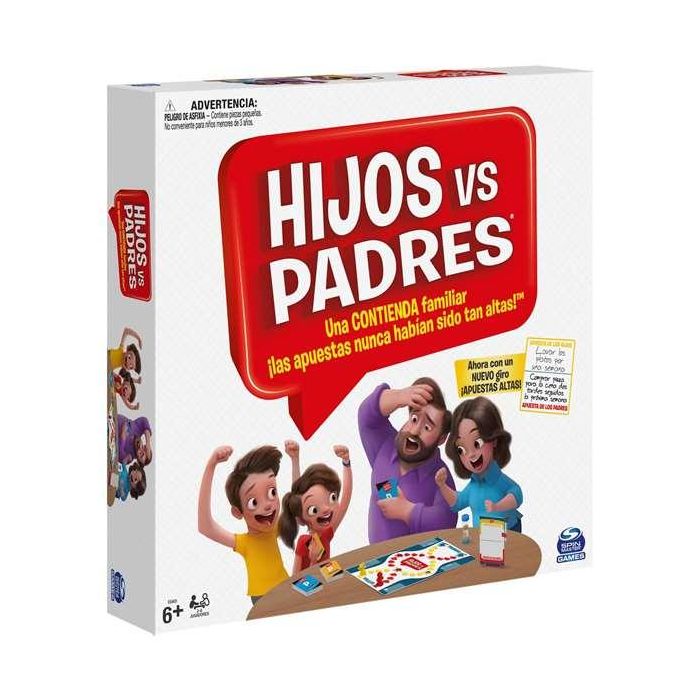 Juego De Mesa Hijos Contra Padres 6065093 Spin Master 7 Juego De Mesa Hijos Contra Padres 6065093 Spin Master 7