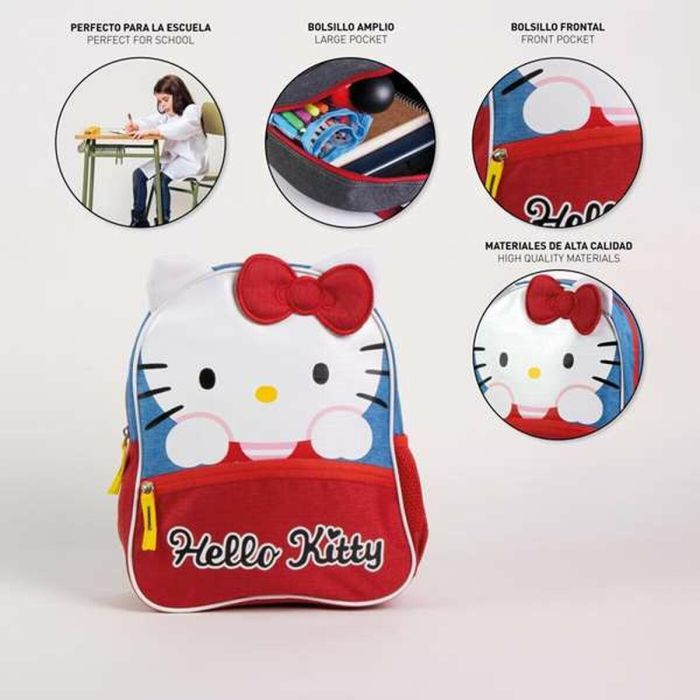 Mochila infantil hello kitty 2.5 x 3.0 x 1.0 cm 3 Mochila infantil hello kitty 2.5 x 3.0 x 1.0 cm 3