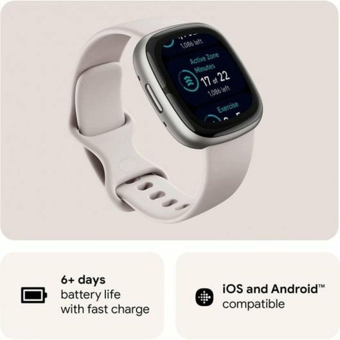 Smartwatch Google Sense 2 Blanco 1,58" 10 Smartwatch Google Sense 2 Blanco 1,58" 10