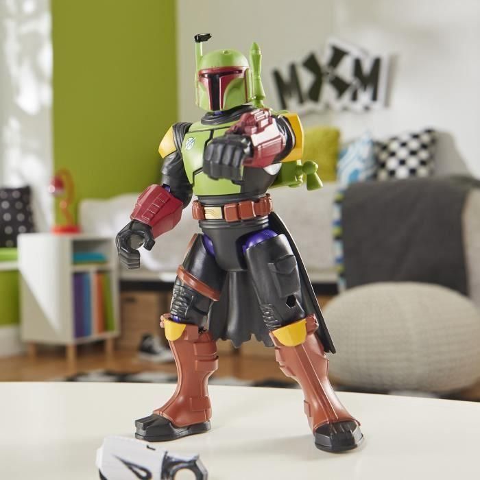 MixMashers Star Wars, figura de Boba Fett personalizable para mezclar y combinar con accesorios 3 MixMashers Star Wars, figura de Boba Fett personalizable para mezclar y combinar con accesorios 3