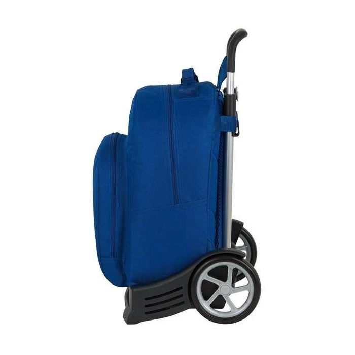 Mochila Escolar con Ruedas Evolution BlackFit8 Oxford Azul oscuro (32 x 42 x 15 cm) 2