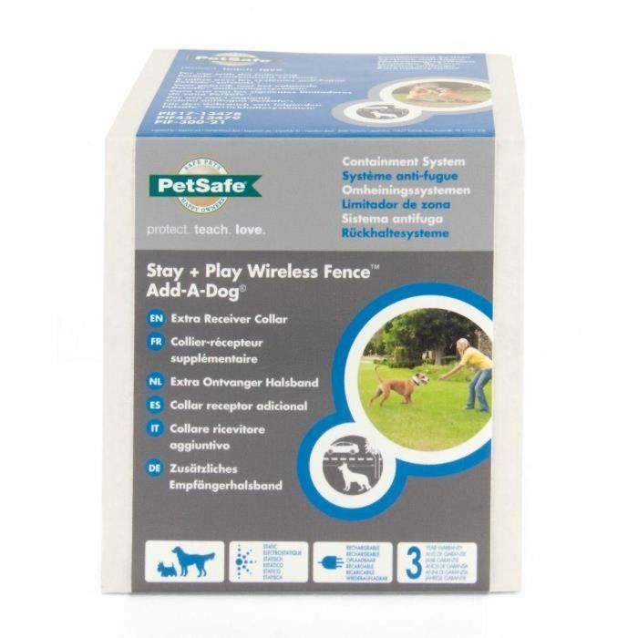 Petsafe Collar Receptor Adicional para Perro - Sistema de Contención Valla Invisible Stay & Play 1 Petsafe Collar Receptor Adicional para Perro - Sistema de Contención Valla Invisible Stay & Play 1
