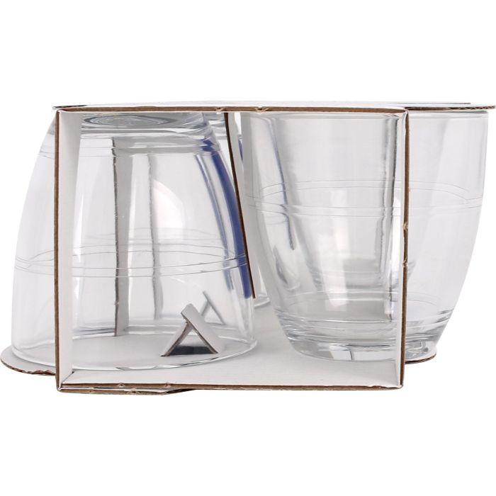 Duralex Set 4 Vasos Transparentes 160cc Colección Gigogne (12 Cajas) 2
