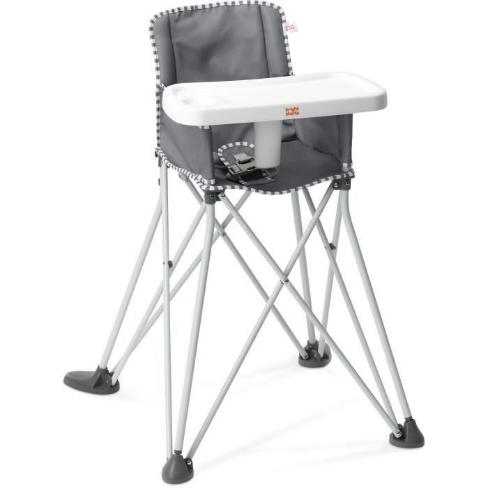 BRIGHT STARS Pop N Dine - Trona para comidas de bebé, plegable, portátil, de viaje, ligera, fácil de limpiar, bolsa de transporte incluida 0 BRIGHT STARS Pop N Dine - Trona para comidas de bebé, plegable, portátil, de viaje, ligera, fácil de limpiar, bolsa de transporte incluida 0
