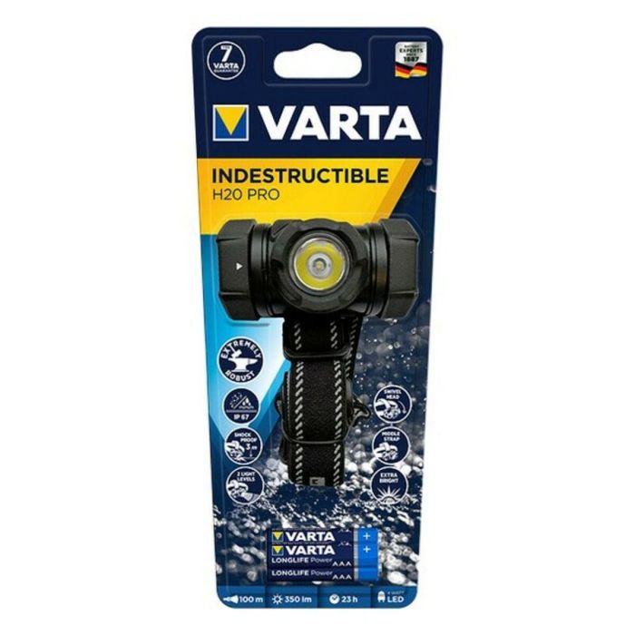 Linterna LED para la Cabeza Varta H20 PRO IP67 4 W 350 lm 1 Linterna LED para la Cabeza Varta H20 PRO IP67 4 W 350 lm 1