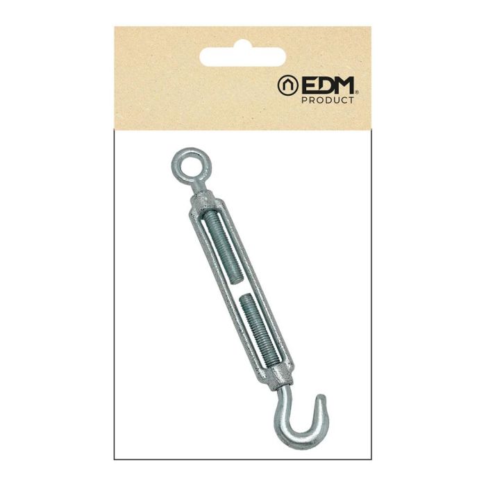 Edm Tensor gancho-anilla Din-1480 tns01, acero galvanizado, M6 2 Edm Tensor gancho-anilla Din-1480 tns01, acero galvanizado, M6 2