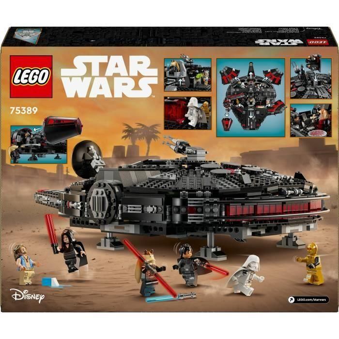 LEGO Star Wars 75389 El Halcón Negro - Vehículo construible para niños - Regalo 5