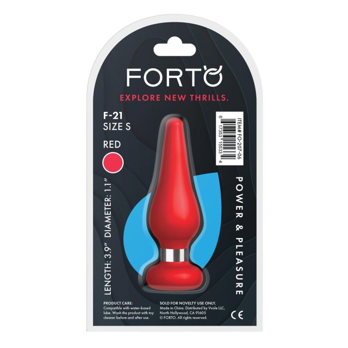 Plug Anal Forto Rojo 2