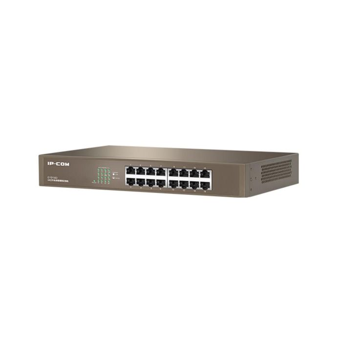 IP-COM G1016D Switch Gigabit Ethernet de 16 Puertos para PYMES y Videovigilancia, No Administrado, 32Gbps 1