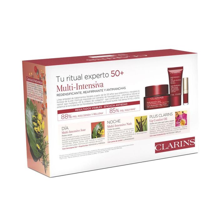 Clarins Crema De Día Pieles Secas Multi Intensiva Estuche 3 Pz