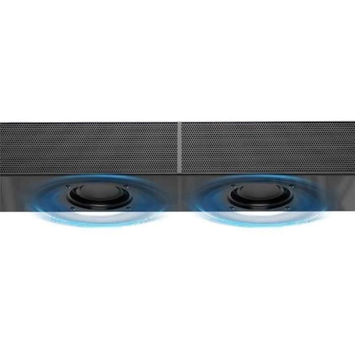 Barra de sonido - CGV - BDS ALTO - subwoofers integrados - 80W - HDMI ARC y Óptico 1