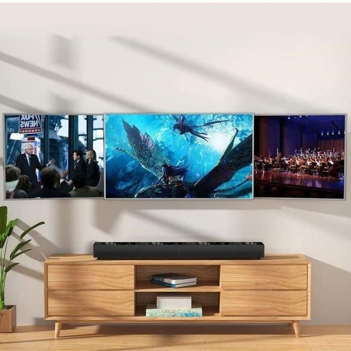 Barra de sonido - CGV - BDS ALTO - subwoofers integrados - 80W - HDMI ARC y Óptico 2