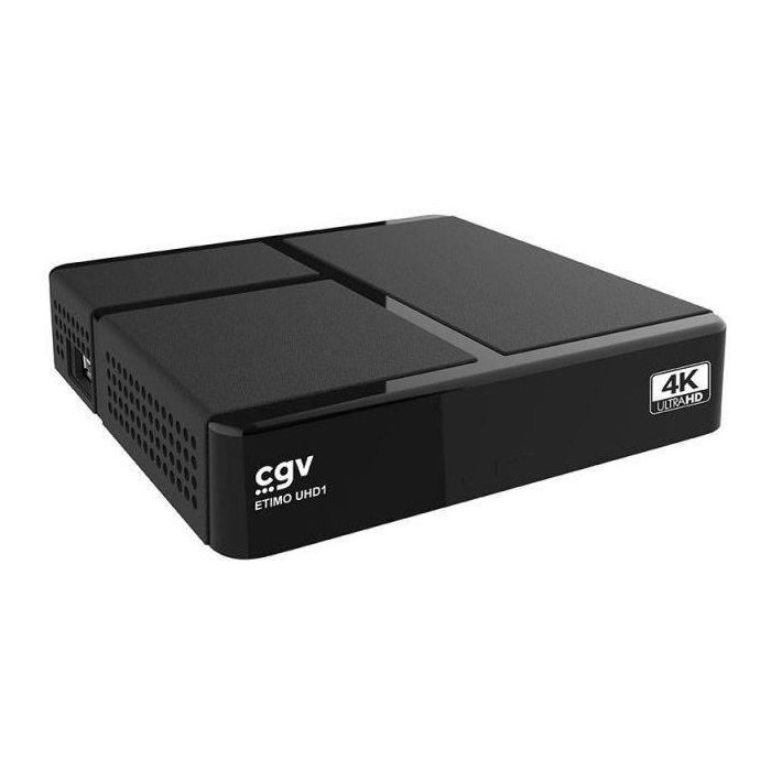 Receptor-grabador TNT - CGV - ETIMO UHD1 - Ultra Alta Definición 4k - Dolby AC4 y HDR10 - Control parental 1