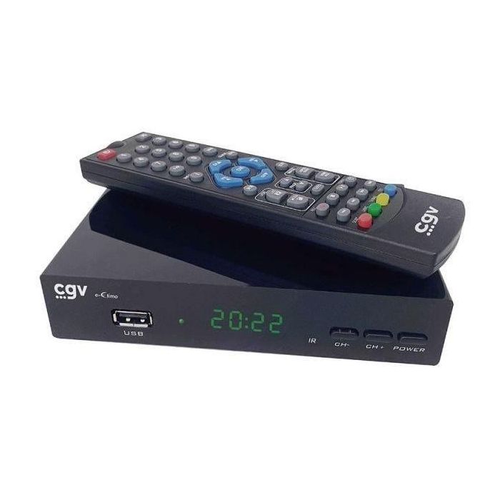 Receptor-grabador TNT - CGV - e-ETIMO - DVB-T2 HEVC 265 - RJ45 - Full HD 2