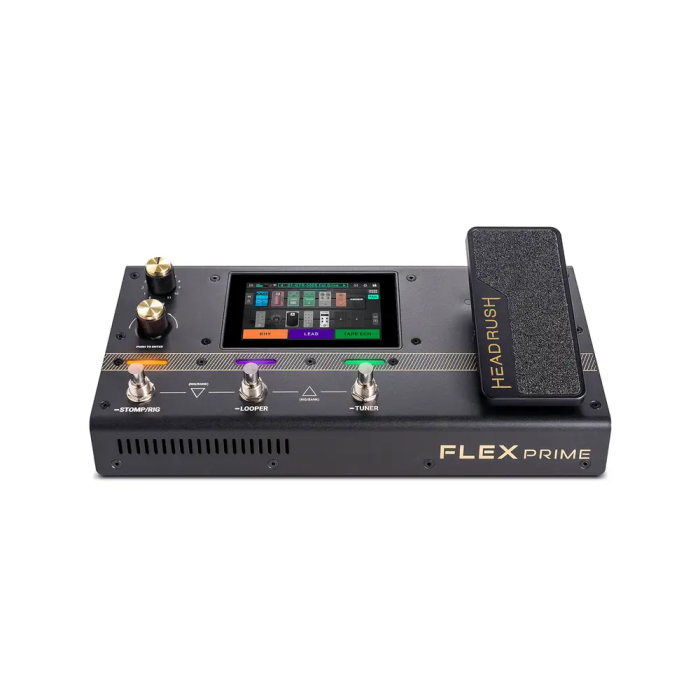 HEADRUSH Pedalera Multi-Efectos Flex Prime con Pantalla Táctil y Procesador DSP Potente para Guitarra y Bajo 1