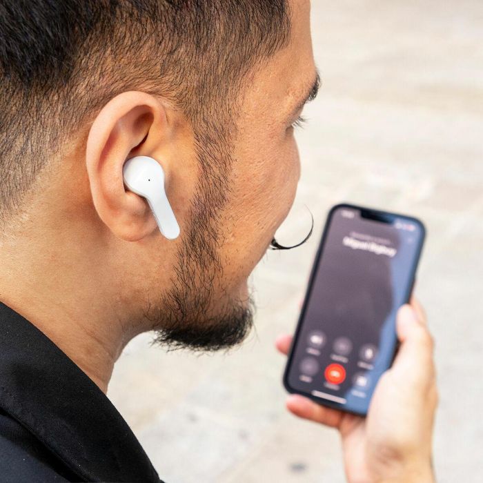 Auriculares Inalámbricos con Estuche de Carga Grey InnovaGoods 14 Auriculares Inalámbricos con Estuche de Carga Grey InnovaGoods 14