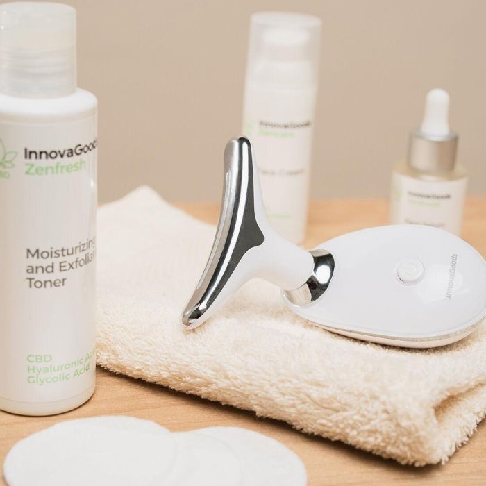 Masajeador Facial Eléctrico Reafirmante para Cara y Cuello con LED, EMS y Calor Selora InnovaGoods 4 Masajeador Facial Eléctrico Reafirmante para Cara y Cuello con LED, EMS y Calor Selora InnovaGoods 4