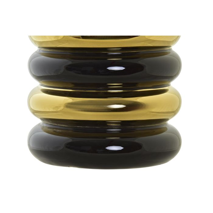 Jarron Moderno DKD Home Decor Bicolor Dorado 15 x 29 x 15 cm 2 Jarron Moderno DKD Home Decor Bicolor Dorado 15 x 29 x 15 cm 2