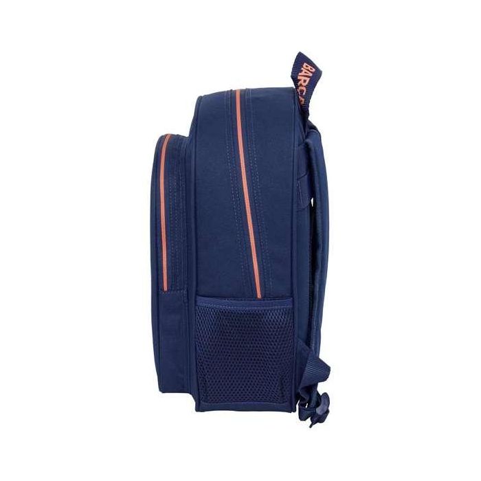 Mochila infantil adapt.carro f.c.barcelona 2ª equipacion 27x33x10cm 2