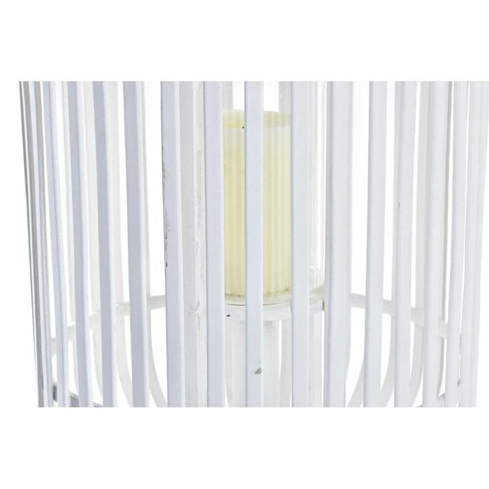 Portavela Urban DKD Home Decor Blanco 28 x 47 x 28 cm 1