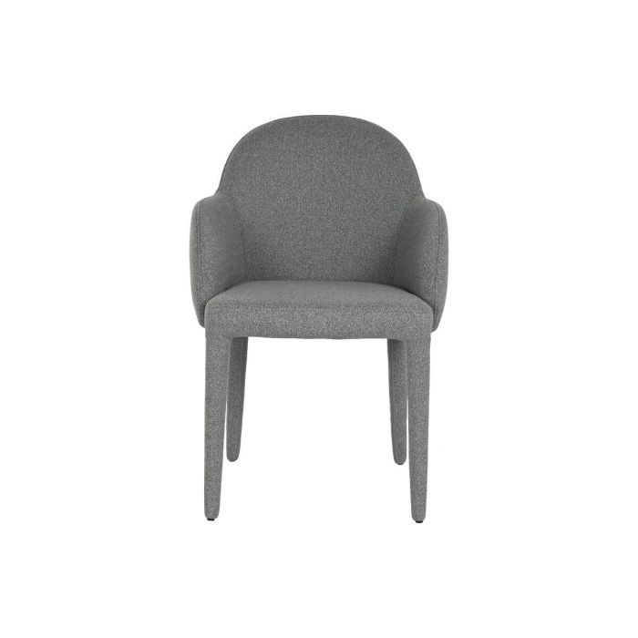 Silla Moderno DKD Home Decor Gris 63 x 86 x 59 cm 2 Silla Moderno DKD Home Decor Gris 63 x 86 x 59 cm 2