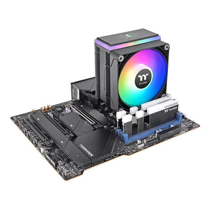 Thermaltake ASTRIA 400 Refrigerador de Aire Negro con Iluminación ARGB Sync y Ventilador de 12 cm 4