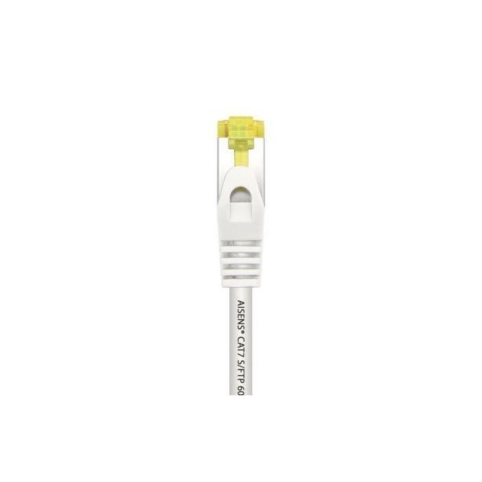 AISENS - CABLE DE RED LATIGUILLO RJ45 LSZH CAT.7 600 MHZ S/FTP PIMF AWG26, BLANCO, 1.0M 1 AISENS - CABLE DE RED LATIGUILLO RJ45 LSZH CAT.7 600 MHZ S/FTP PIMF AWG26, BLANCO, 1.0M 1