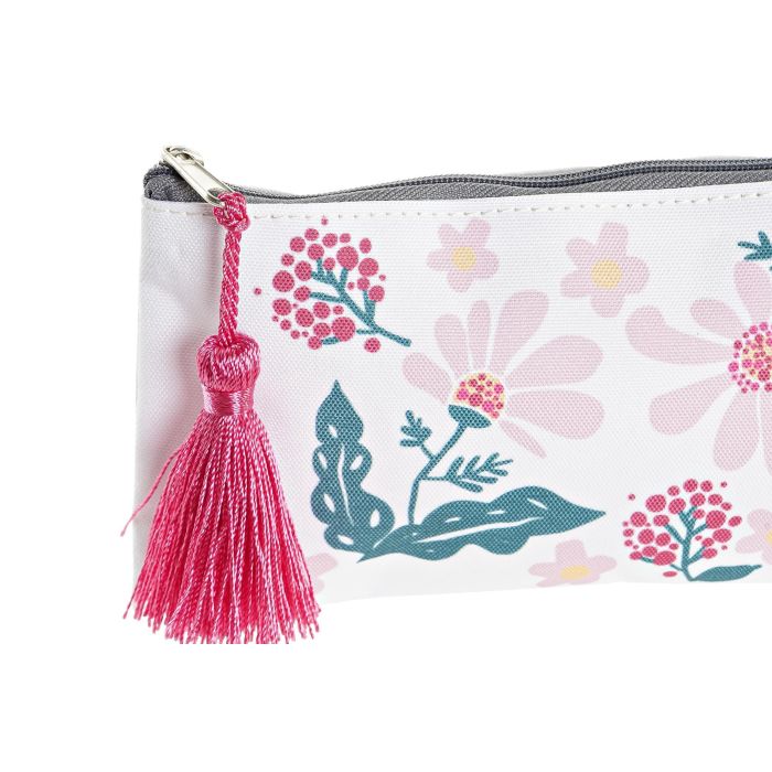 DKD Home Decor Estuche Moderno Blanco Beige 2.5 x 9 x 22.5 cm (12 Unidades) 1