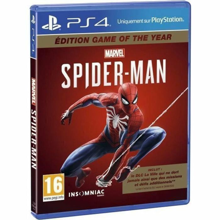 Juego Marvel's Spider-Man del año PS4 4