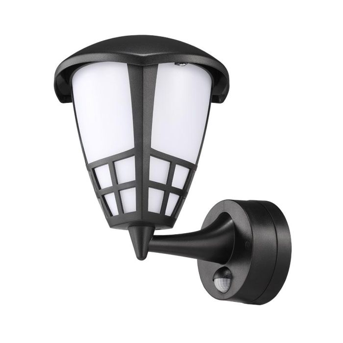 Aplique led con sensor crepuscular y movimiento 15 W 1200 lm 4000 k luz día, negro, 21,6 x 16 x 24,7 mm Aplique led con sensor crepuscular y movimiento 15 W 1200 lm 4000 k luz día, negro, 21,6 x 16 x 24,7 mm