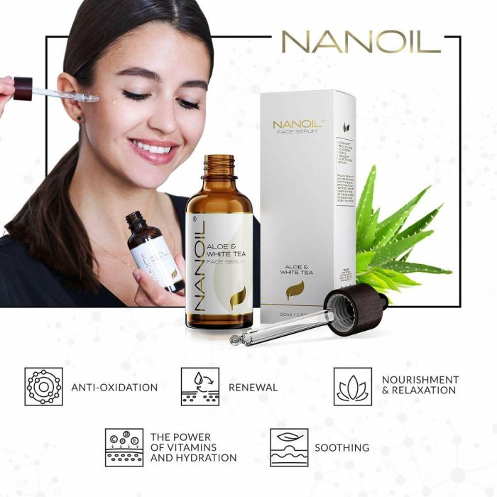 Nanoil Face Serum Aloe & White Tea 2