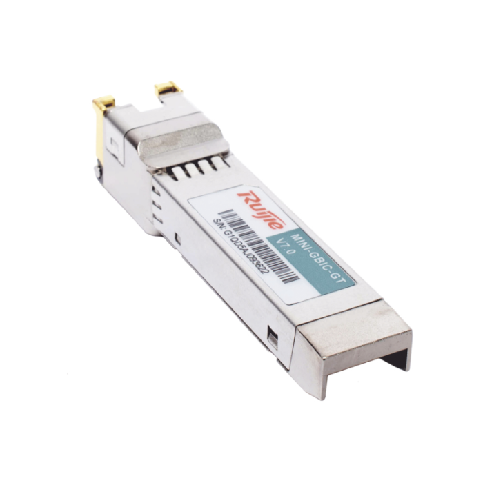 Ruijie Networks MINI-GBIC-GT red modulo transceptor Fibra óptica 1000 Mbit/s SFP/GBIC Ruijie Networks MINI-GBIC-GT red modulo transceptor Fibra óptica 1000 Mbit/s SFP/GBIC