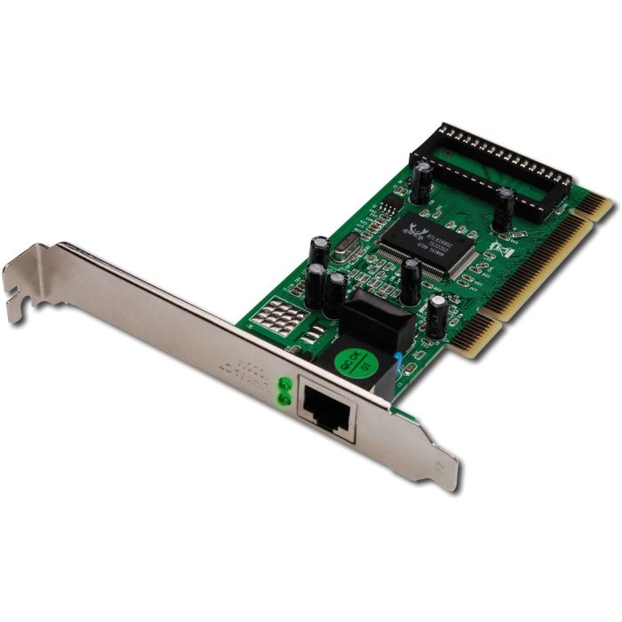 Digitus Tarjeta de Red PCI Express Gigabit Ethernet Interna RJ45 Single Port 10/100/1000 Mbit/s para PC