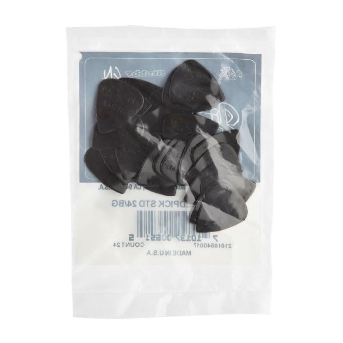 DUNLOP Pack 24 Púas Delrin Speedpick Medium - Ángulo 10º 1