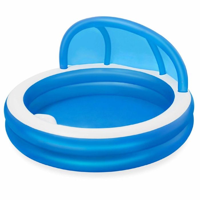 Bestway Piscina Hinchable 2 Camaras Parasol 241x241x140 cm +6 Años Jardin 54337 19